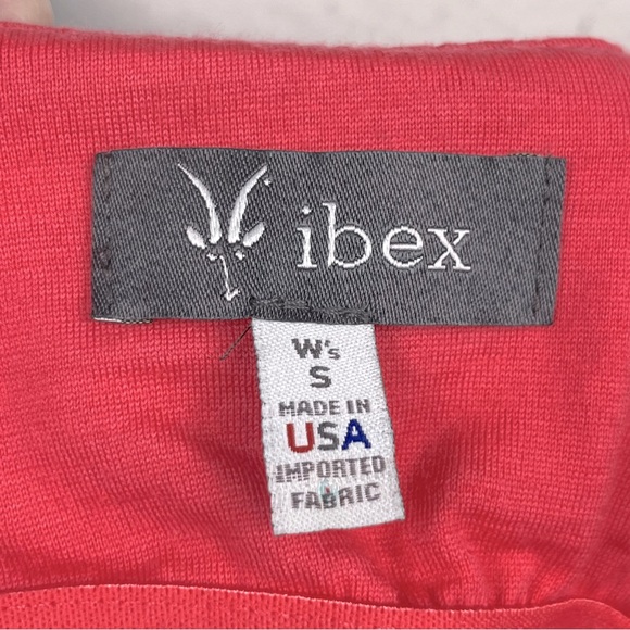 Ibex Kira 100% merino wool tie neck halter dress, small. - Picture 10 of 12